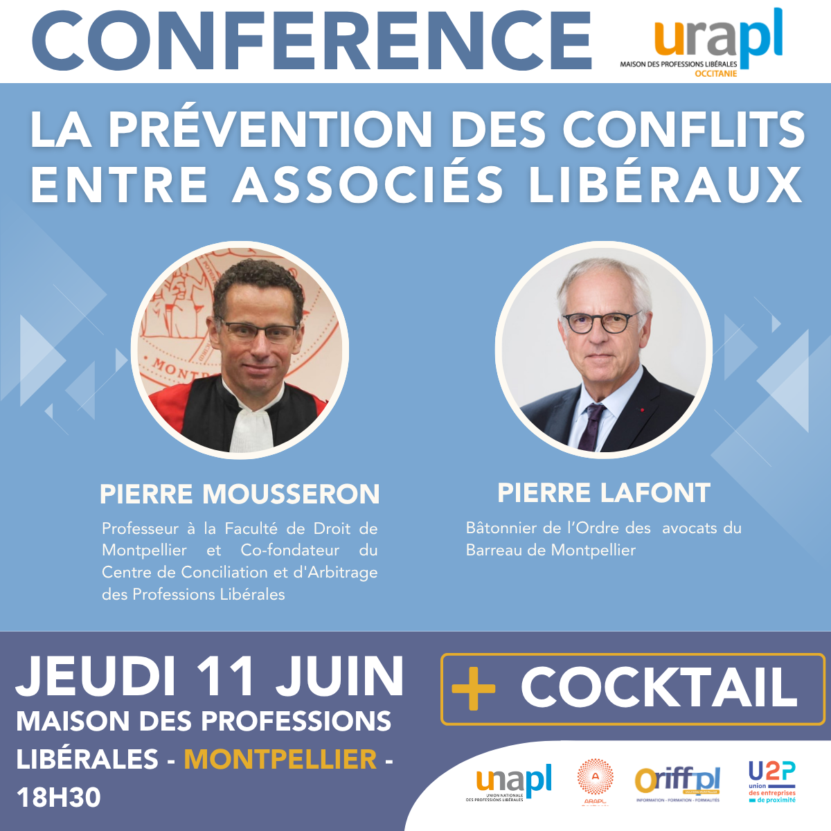 Conférence : la prévention des conflits entre associés libéraux