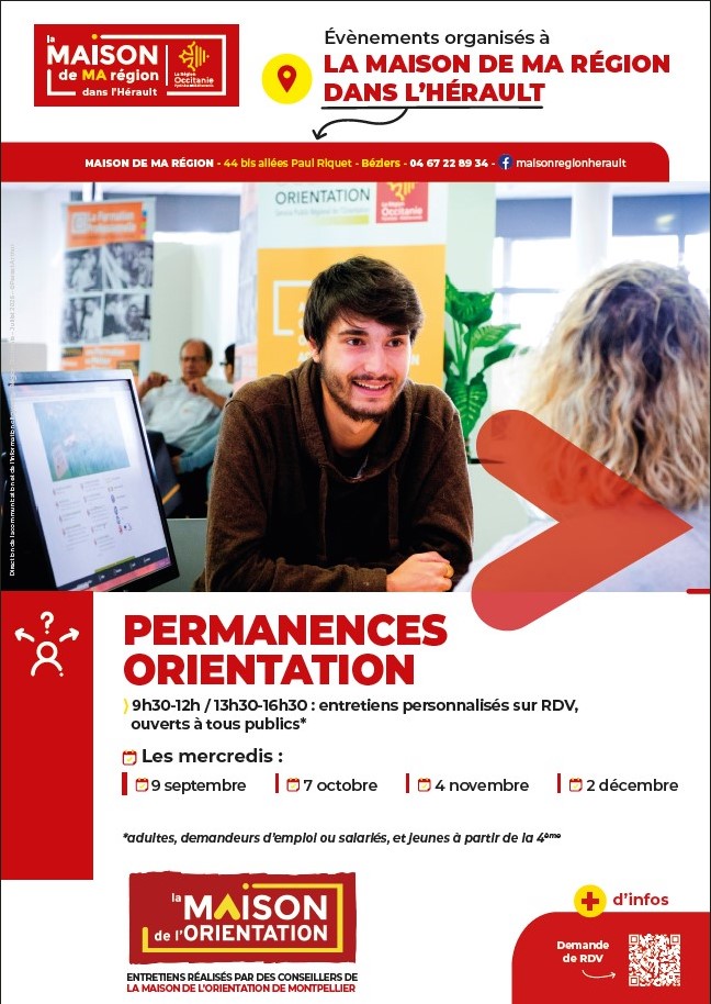 Permanences entretiens Orientation