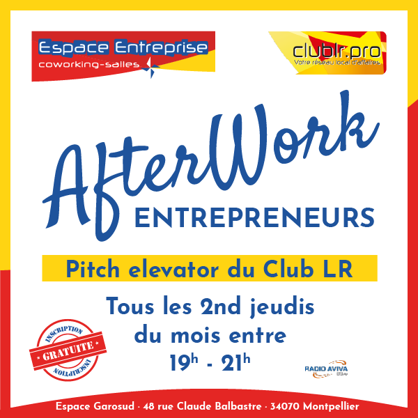 Pitch Elevator Gratuit - Club LR - Espace Entreprise Montpellier