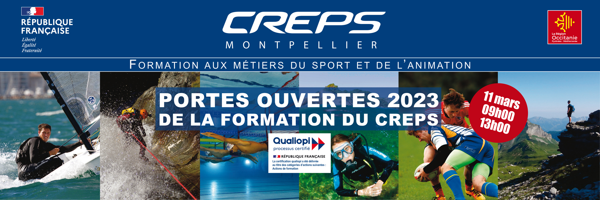Journée portes ouvertes CREPS Montpellier
