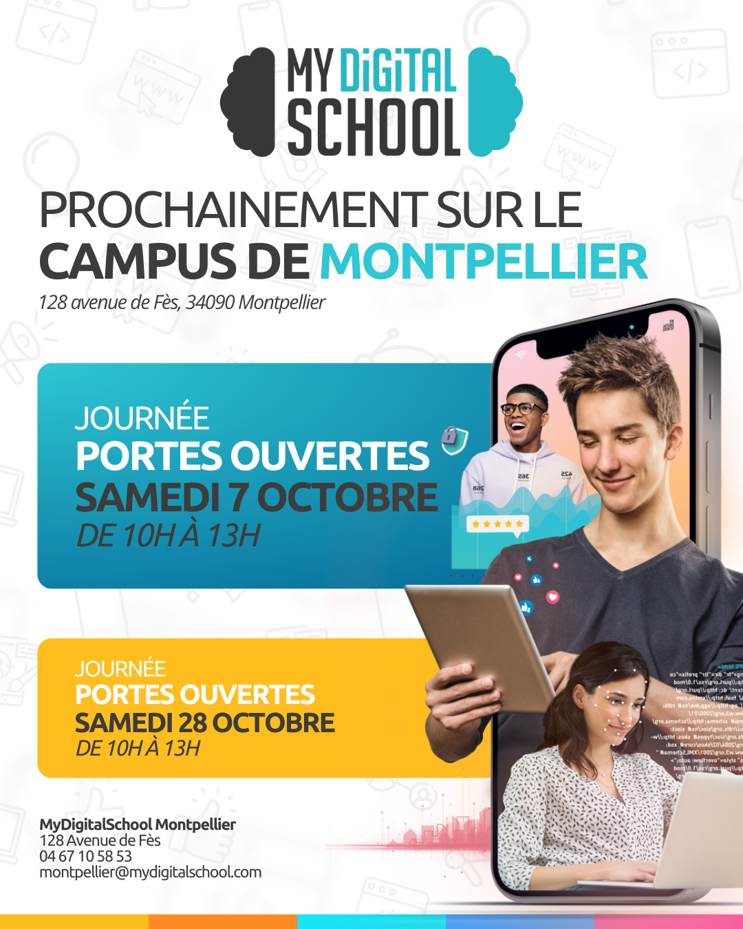 Journée portes ouvertes MyDigitalSchool Montpellier