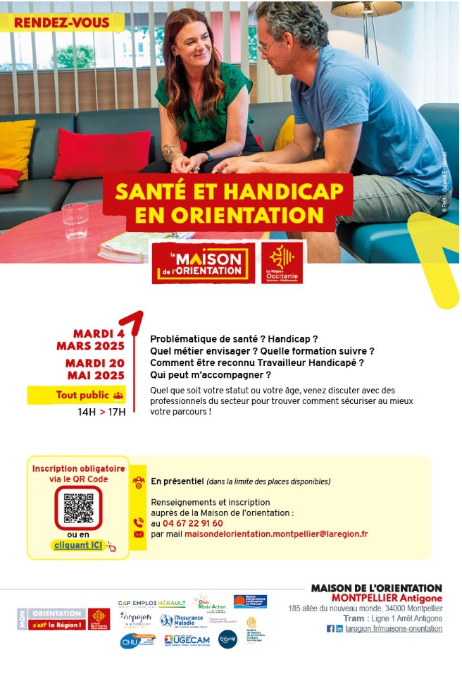 Santé et handicap en orientation à la MDO MTP
