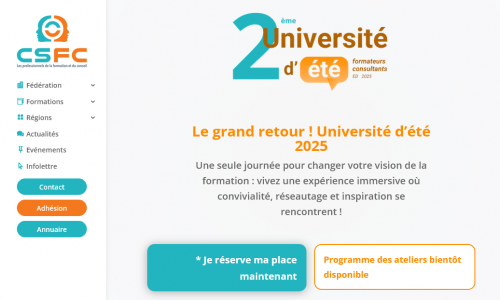Université d’Été de la CSFC