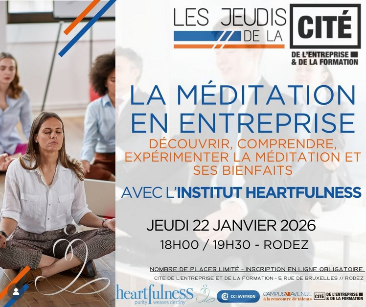 Jeudis de la Cité - La méditation en entreprise