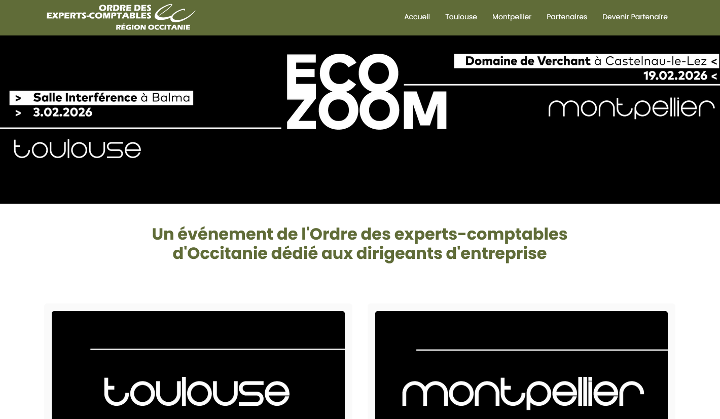 EcoZoom 2026 - l'événement éco des experts-comptables