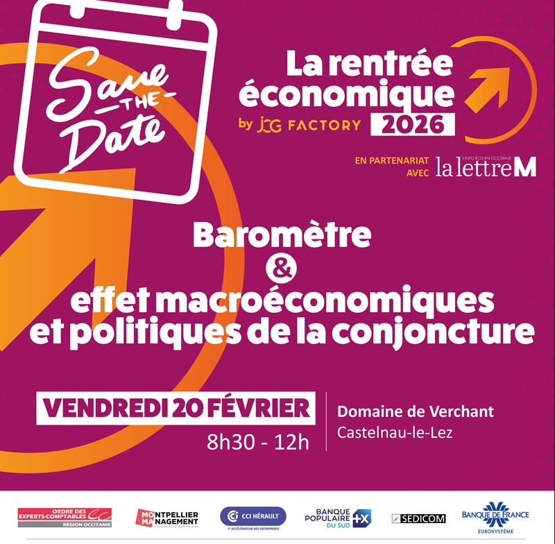 La rentrée économique 2026 by JCG Factory