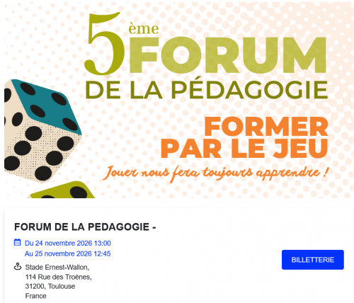 Forum de la pédagogie