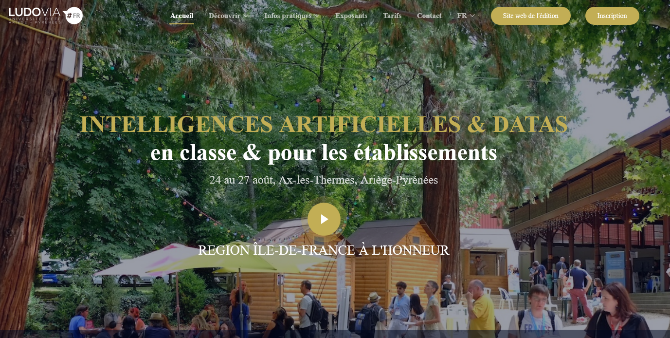 Université d'été LUDOVIA#FR