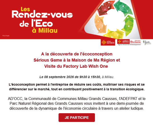 À la découverte de l’écoconception à Millau