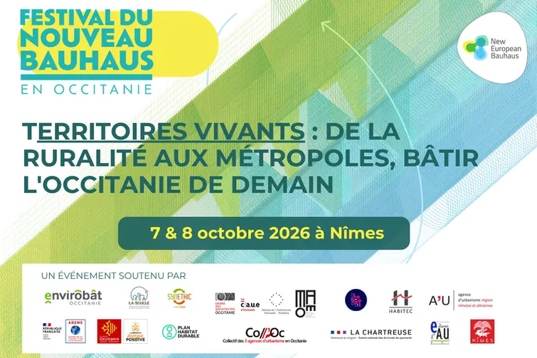 Festival Nouveau Bauhaus en Occitanie : imaginer les territoires de demain