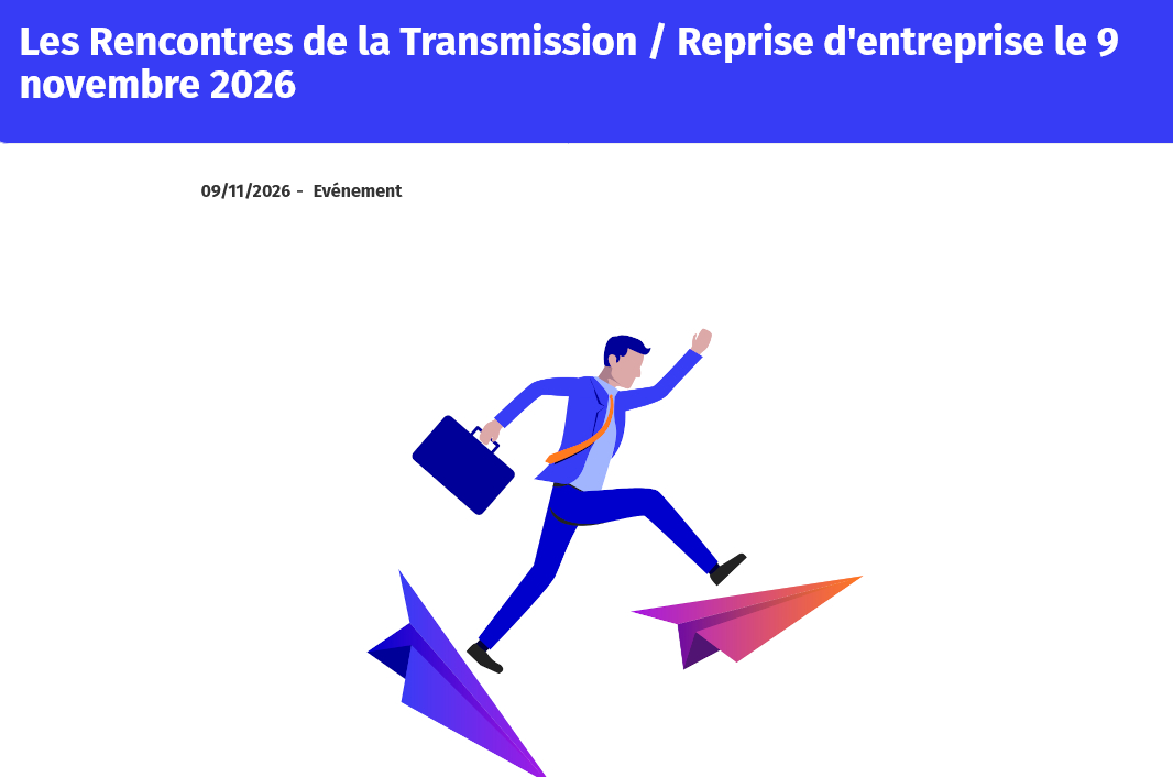 Les Rencontres de la Transmission / Reprise d’entreprise à Auch