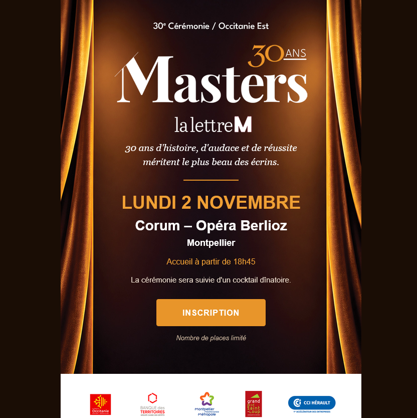 Soirée des Masters de la Lettre M