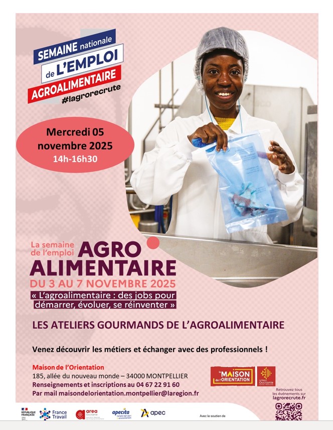 Les ateliers gourmands de l'Agroalimentaire