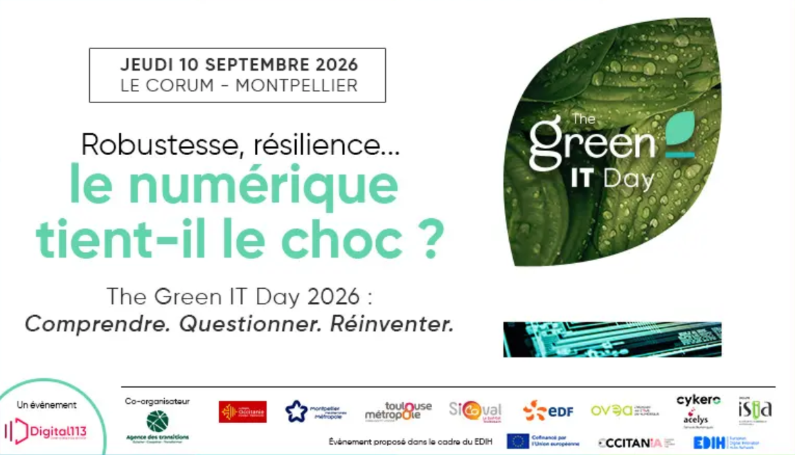 The Green IT Day 2026 Le numérique tient-il le choc ?