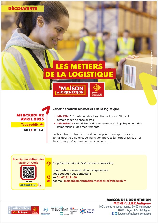 Les métiers de la logistique