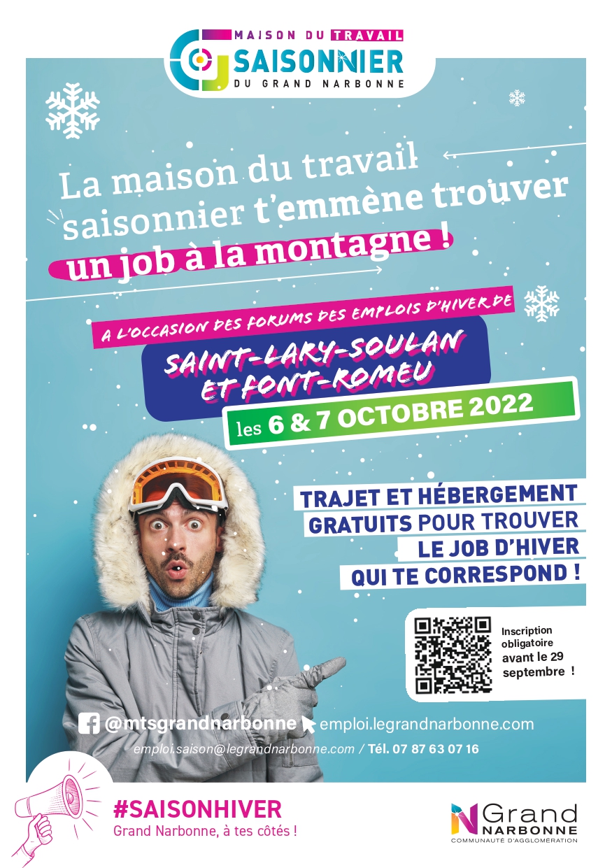 Réunion d'information collective #Saison Hiver - Un job à la montagne !