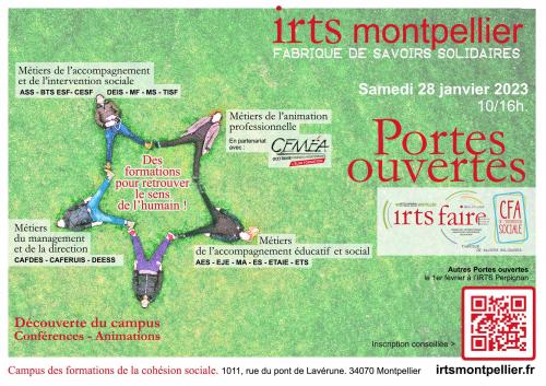 Journée portes ouvertes de l'IRTS Montpellier et du CFA de l'intervention sociale