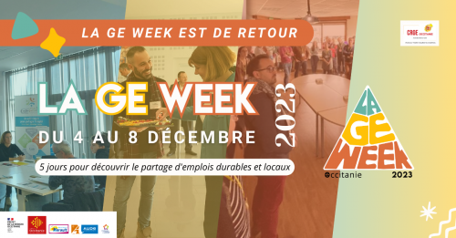La GE Week 2023 - Semaine des Groupements d'Employeurs d'Occitanie