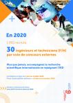 Concours externes de l'IRD (30 postes) : candidatures avant le 3 juillet