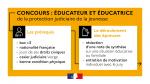 Concours d'éducateur(trice) de la protection judiciaire jeunesse : candidatures jusqu'au 1er avril